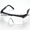 Lente transparente con gafas de seguridad de marco amarillo (HL-016), gafas de protección, gafas, gafas de seguridad Ce En166, gafas de seguridad de lente de PC